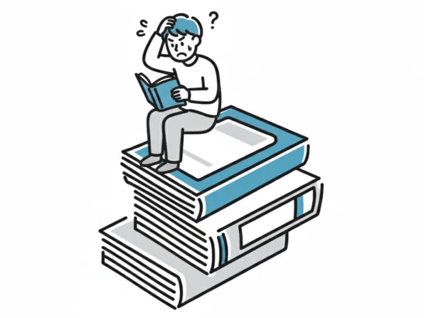 決まりきった参考書ルートで悩む生徒